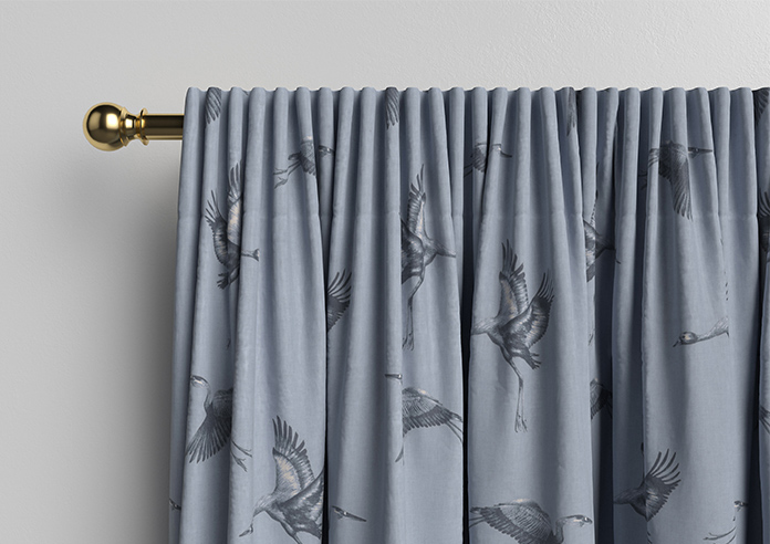 Cranes, Delft - Made to Measure Curtains - Image 10